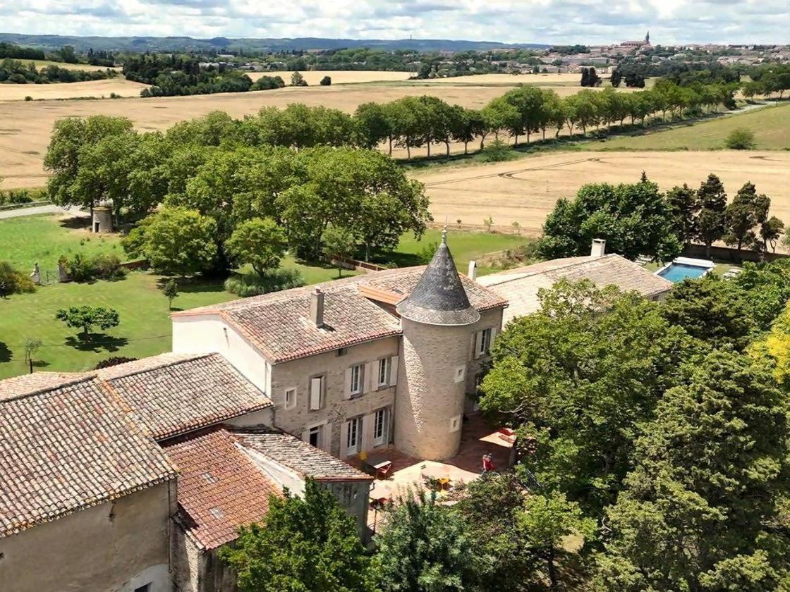 Domaine De Lanis - Maison D'Hotes Avec Parc Et Piscine Castelnaudary Dış mekan fotoğraf